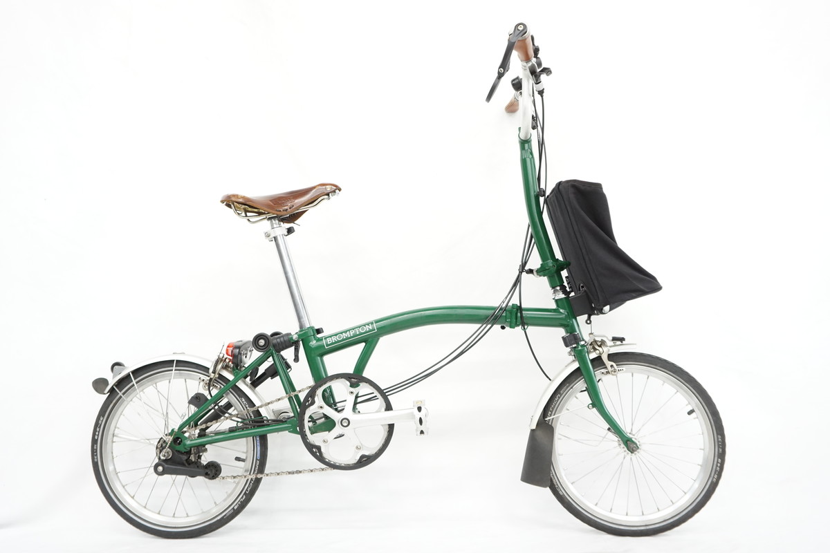 BROMPTON - 2016ブロンプトンH6LブルックスサドルBrompton グリーン最上位モデル 496357171.jpg?1538883029