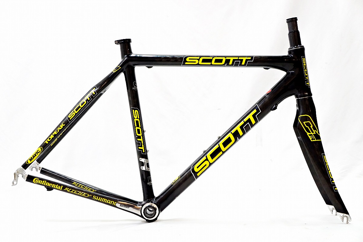 超目玉】 scott cr1 カーボンフレームセット issue team 自転車本体