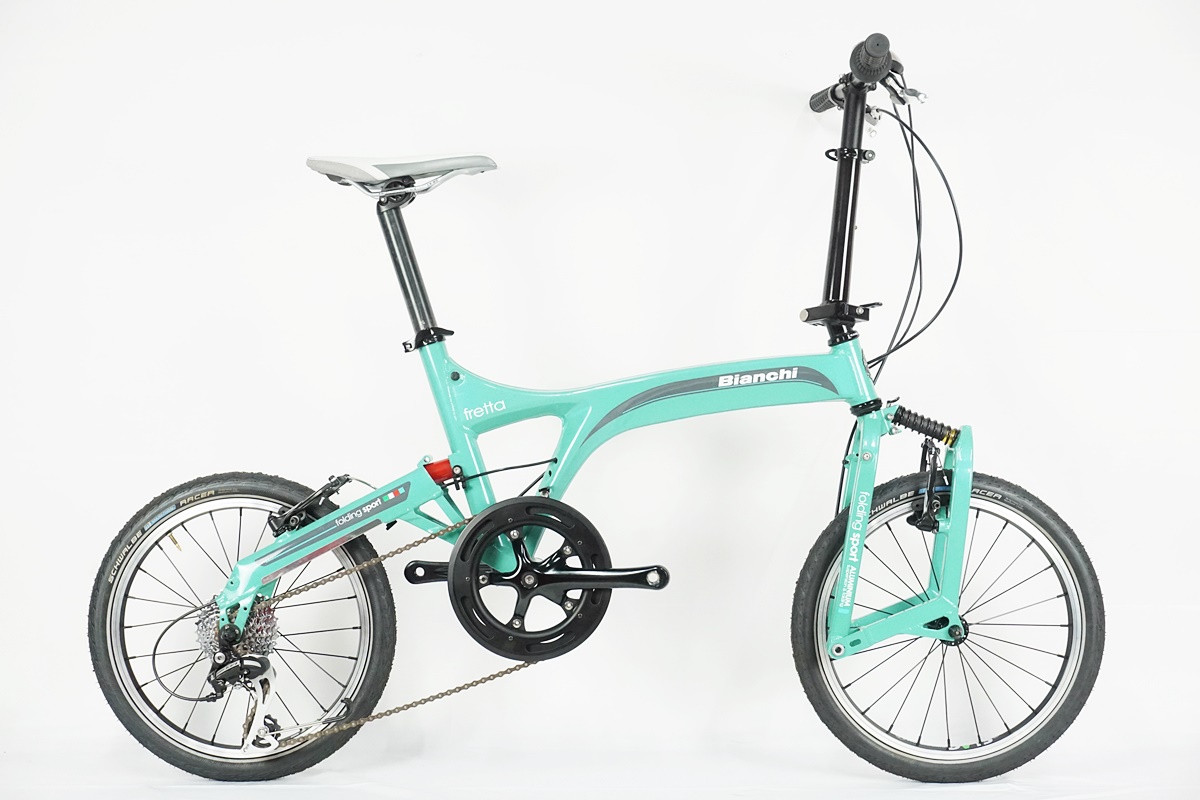 ビアンキ フレッタ（折り畳み自転車） - 折りたたみ自転車