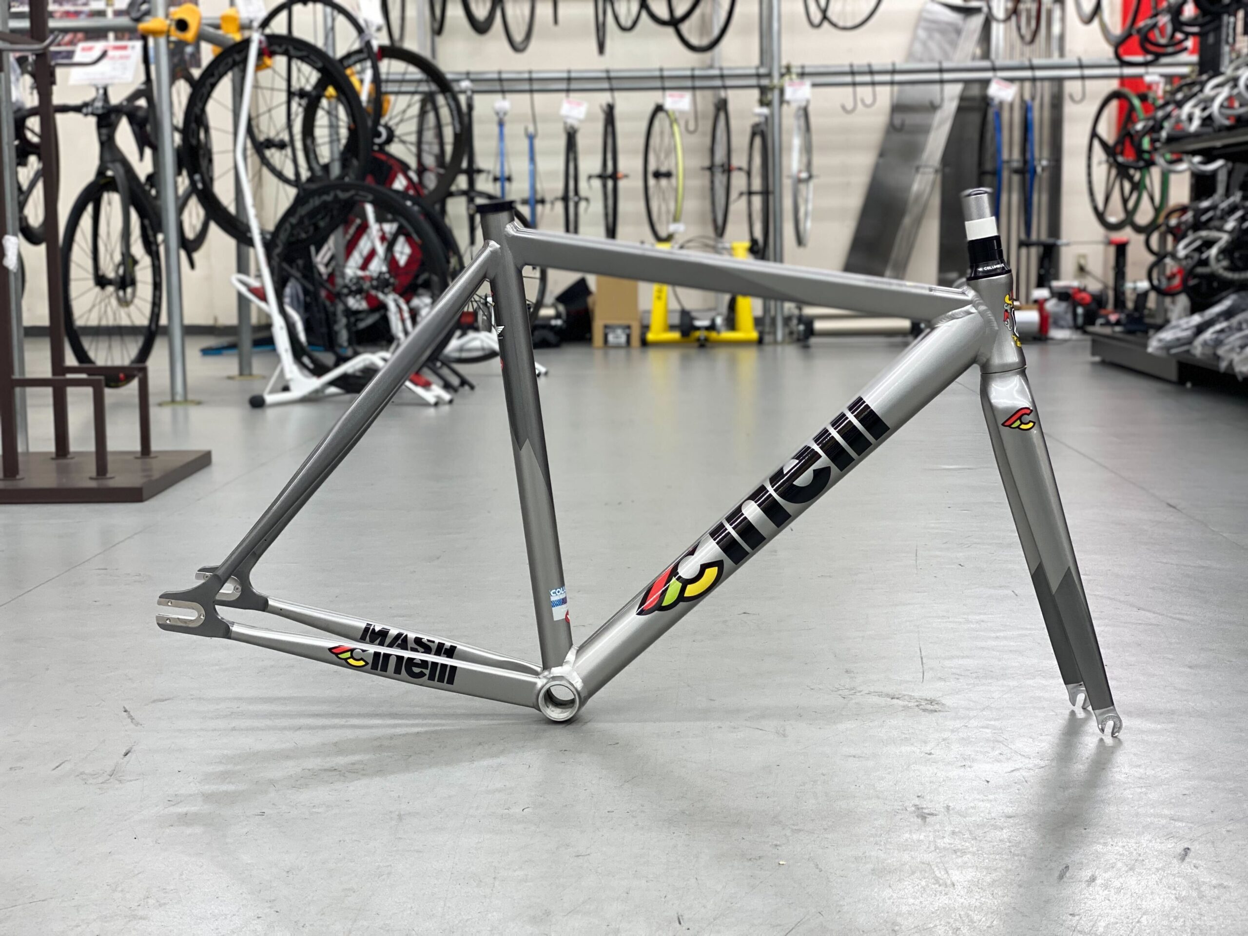 CINELLI × MASH ピストフレーム入荷しました！！ | ロードバイクなどスポーツ自転車買取専門のバイチャリ