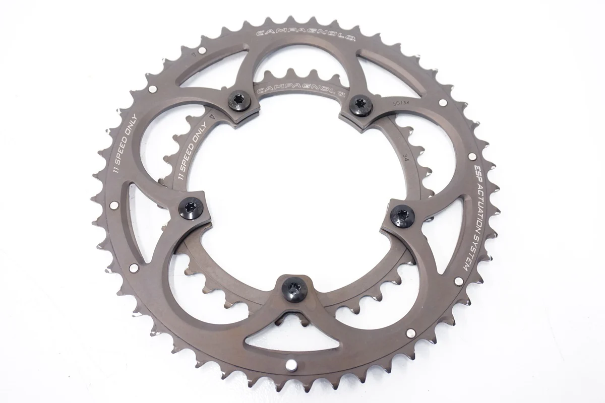 CAMPAGNOLO「カンパニョーロ」 34-50T チェーンリング
