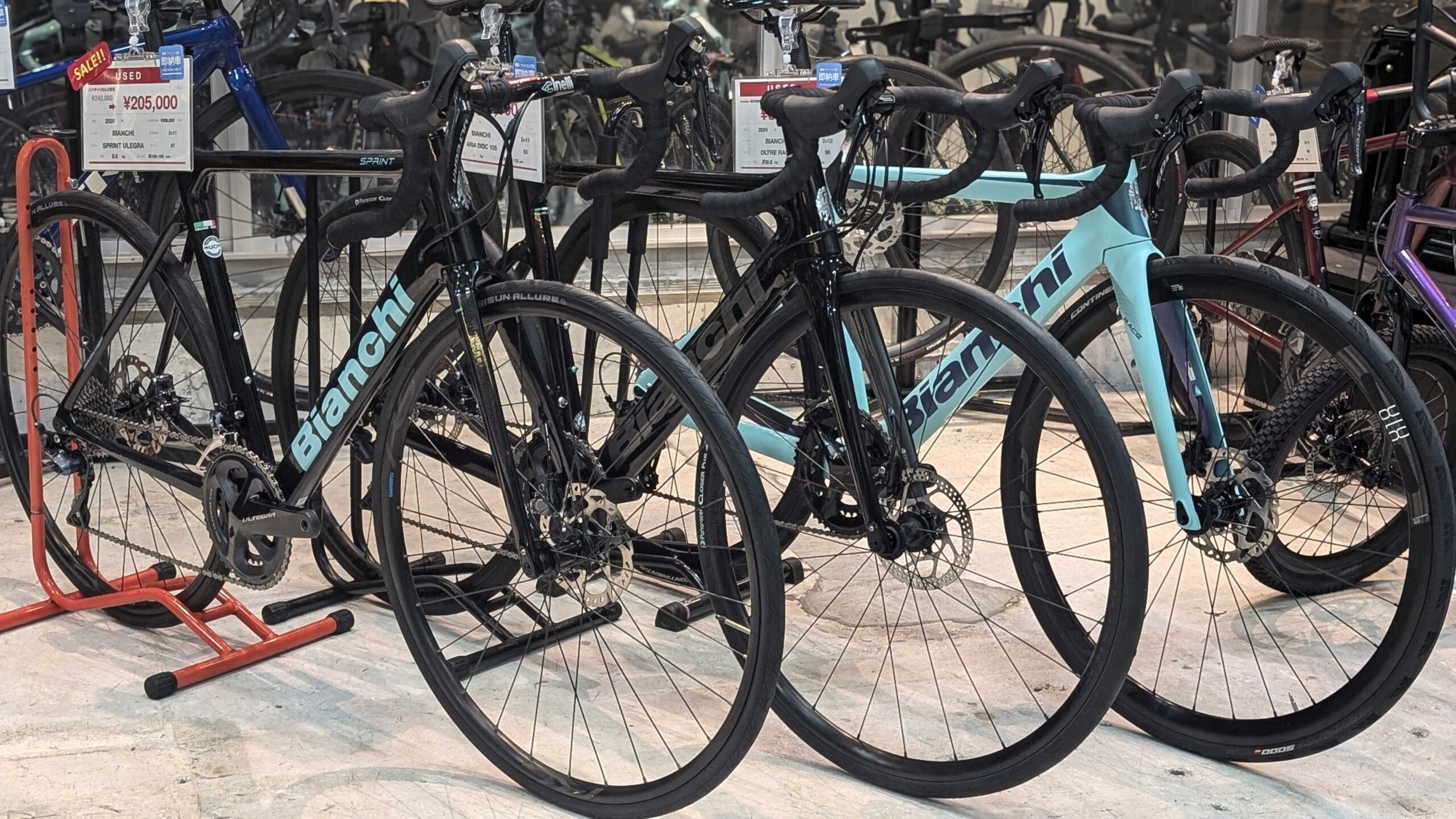 AKIBA店在庫情報】BIANCHIのエアロロードあります！ | ロードバイク 
