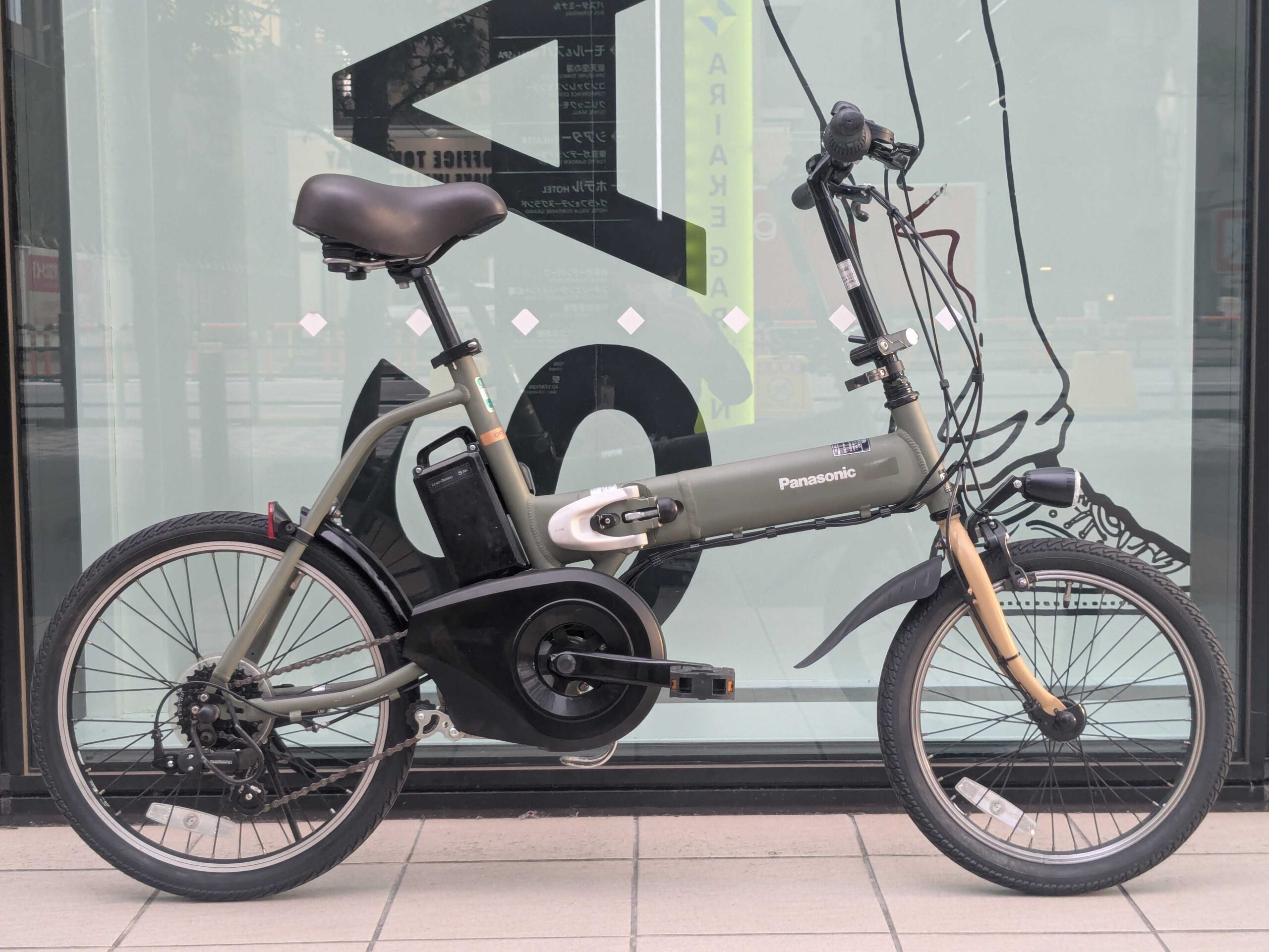 有明ガーデン店入荷情報】PANASONIC製折り畳み電動アシスト自転車入荷
