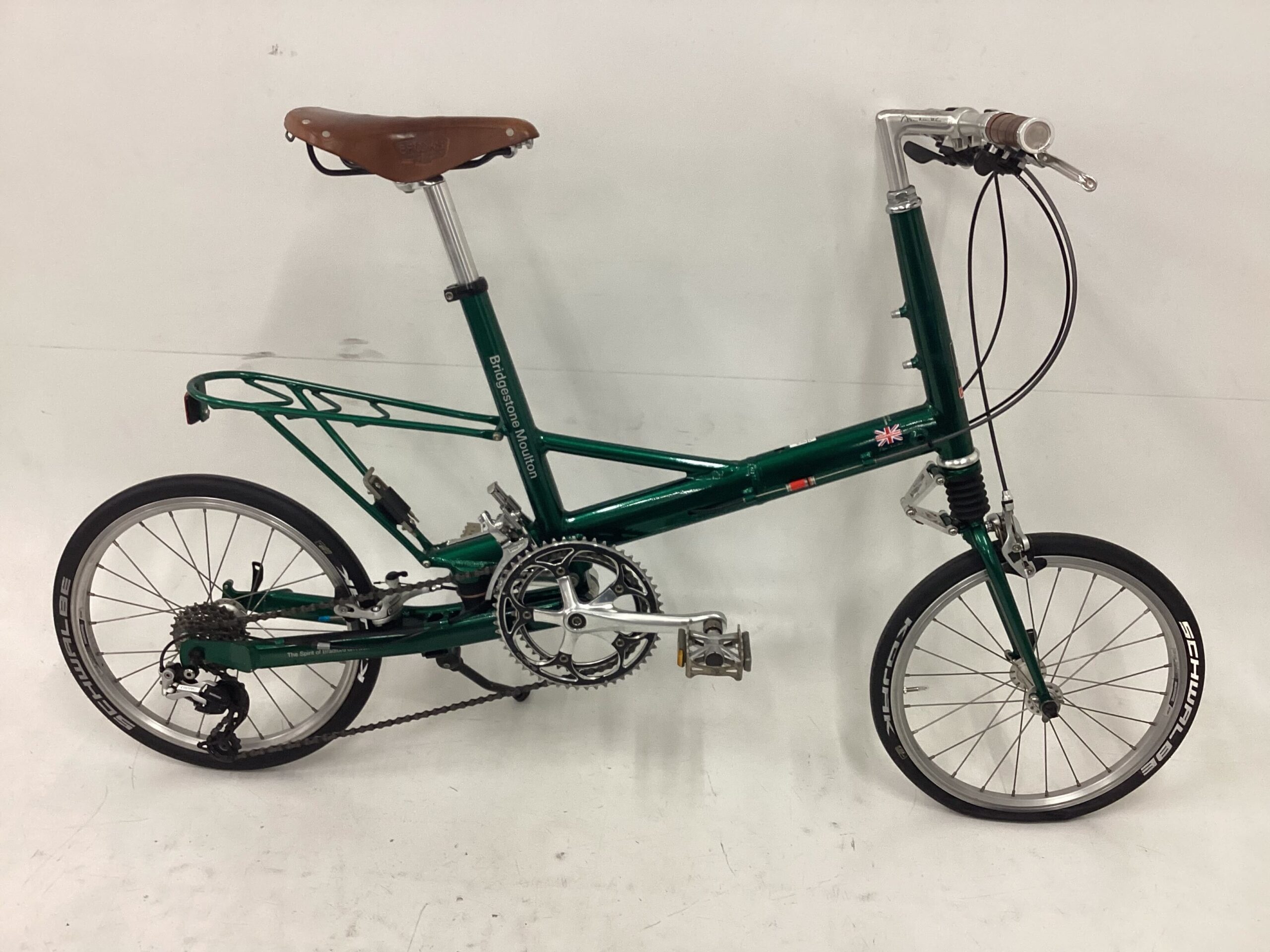 Moulton Bridgestone 折りたたみ自転車 グリーン　ジャンク 浜松店 店舗情報】 おしゃれなバイクが入荷しました