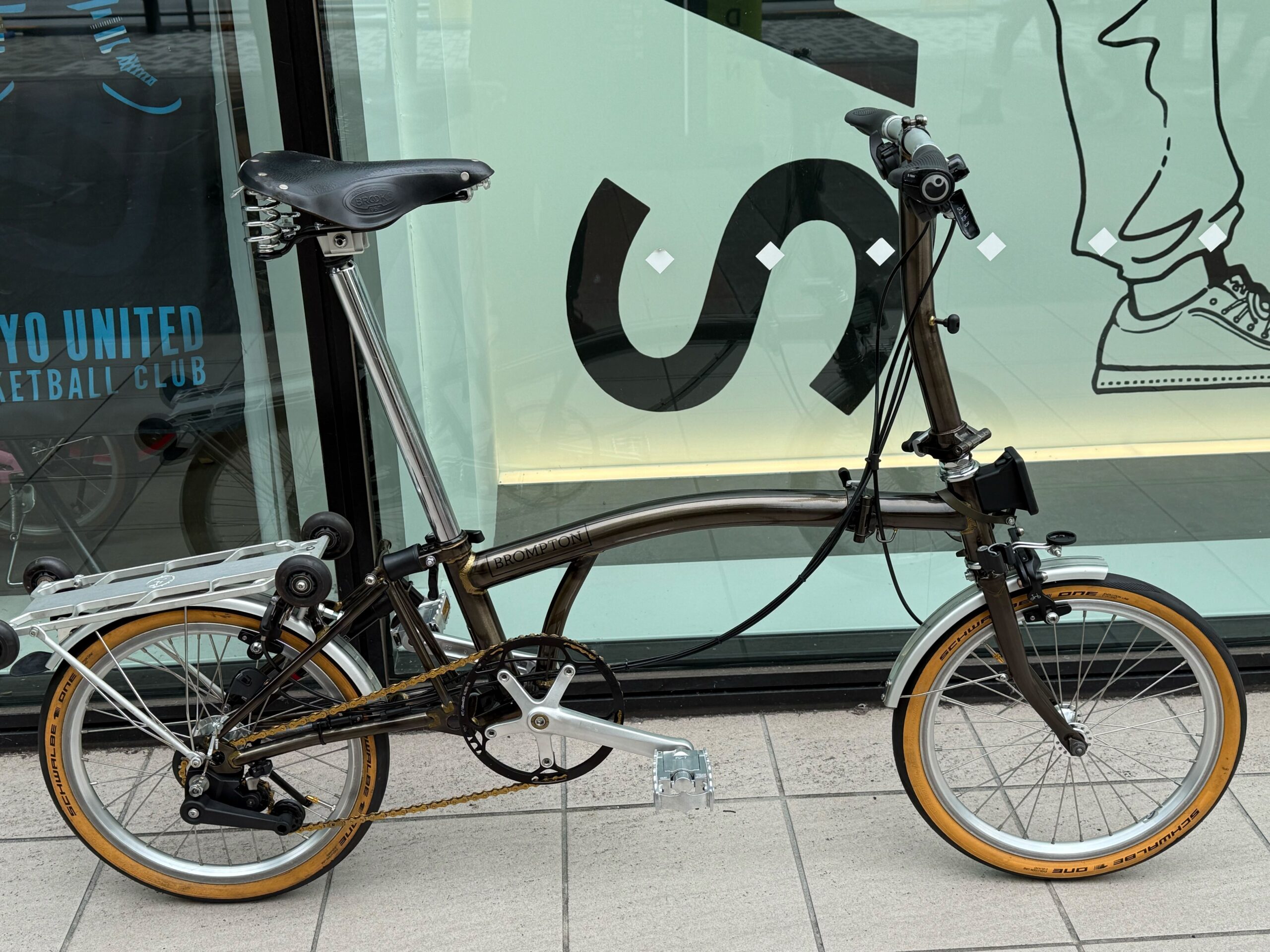 【送料込】Brompton ブロンプトン S6L ターキッシュグリーン カスタム 送料込】Brompton ブロンプトン S6L ターキッシュグリーン