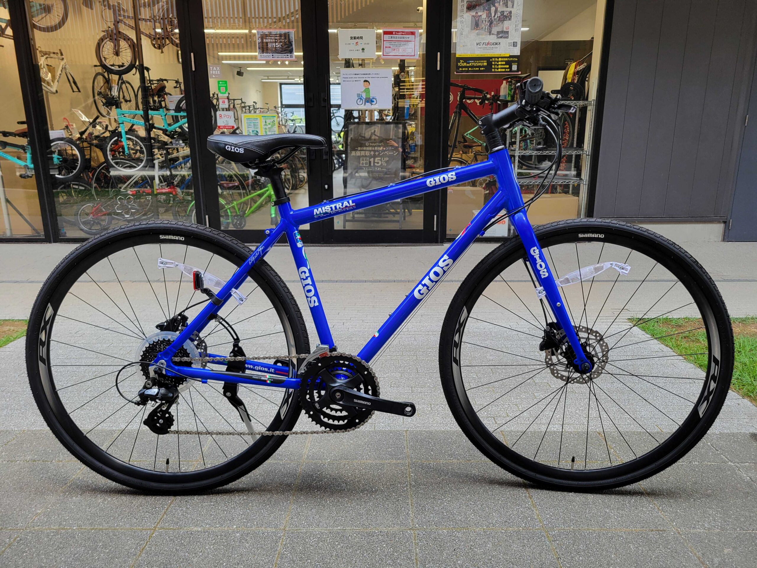 GIOS 「ジオス」 MISTRAL 2016年頃 クロスバイク / バイチャリ福岡店 ITLUPW4HBNAP GIOS 「ジオス」 MISTRAL 2016年頃 クロスバイク / バイチャリ福岡店