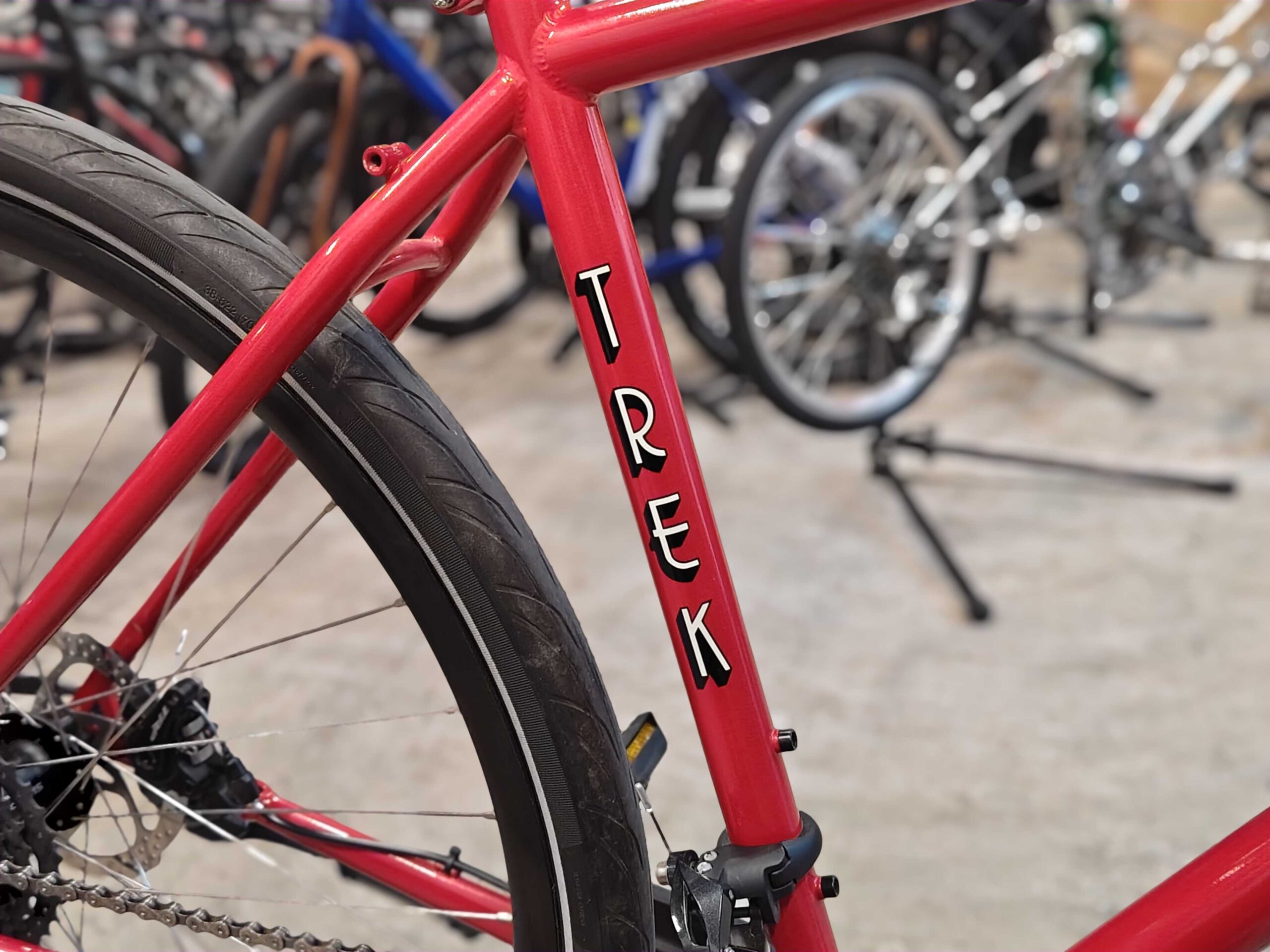 No.518 旧車 ビンテージ ロードバイク TREK フレーム520クロモリ No.518 旧車 ビンテージ ロードバイク TREK フレーム520クロモリ No