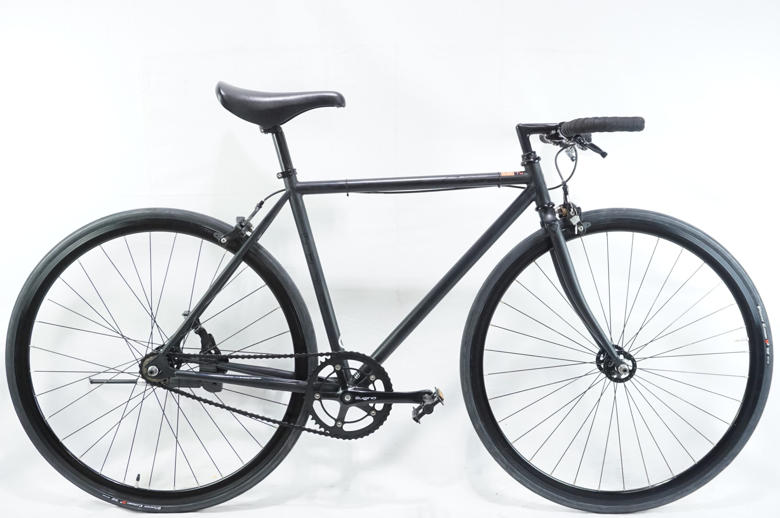 値下げFUJI FUJI ピストバイク ダークブルー 700C FEATHER ピスト 