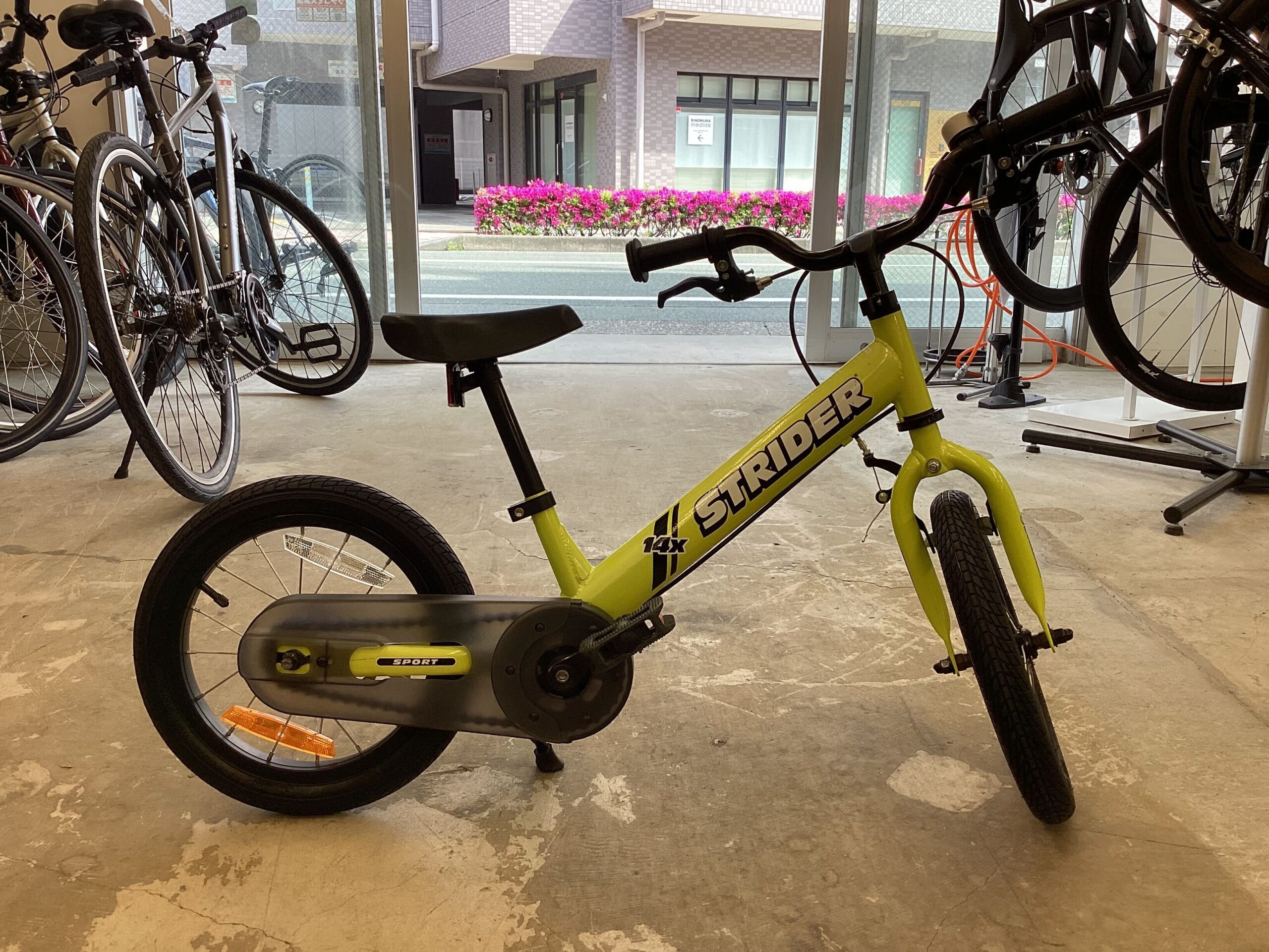 STRIDER 14インチ キッズバイク値下げしました 浜松店 最新店舗情報】大人気 STRIDER 14X キッズバイク入荷しました