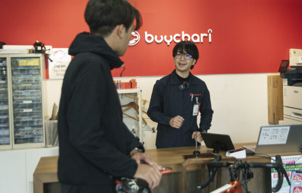 店舗での接客