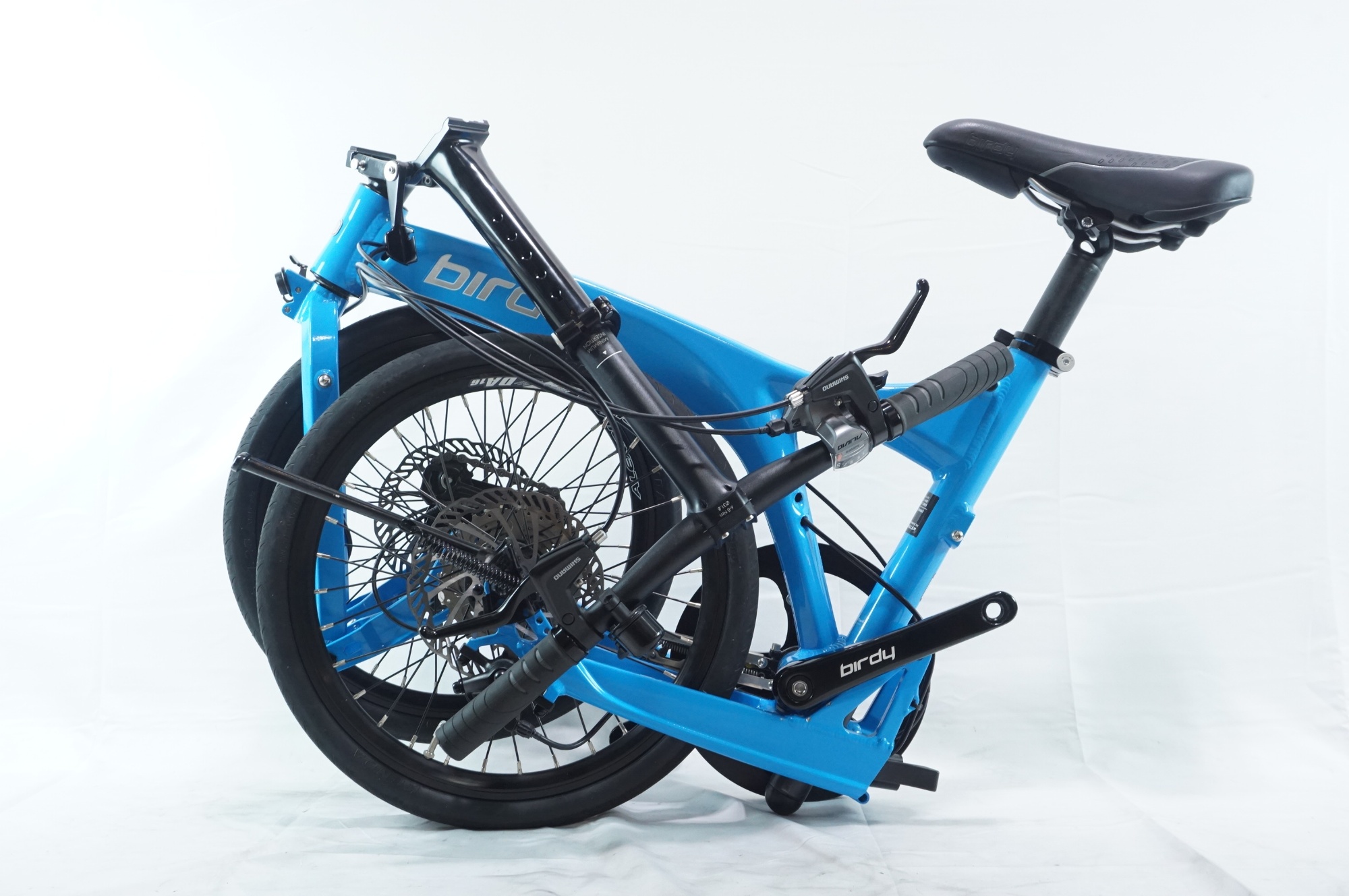birdy 折りたたみ自転車 青 BIRDY 「バーディー」 STANDARD 2024年モデル 18インチ 折りたたみ